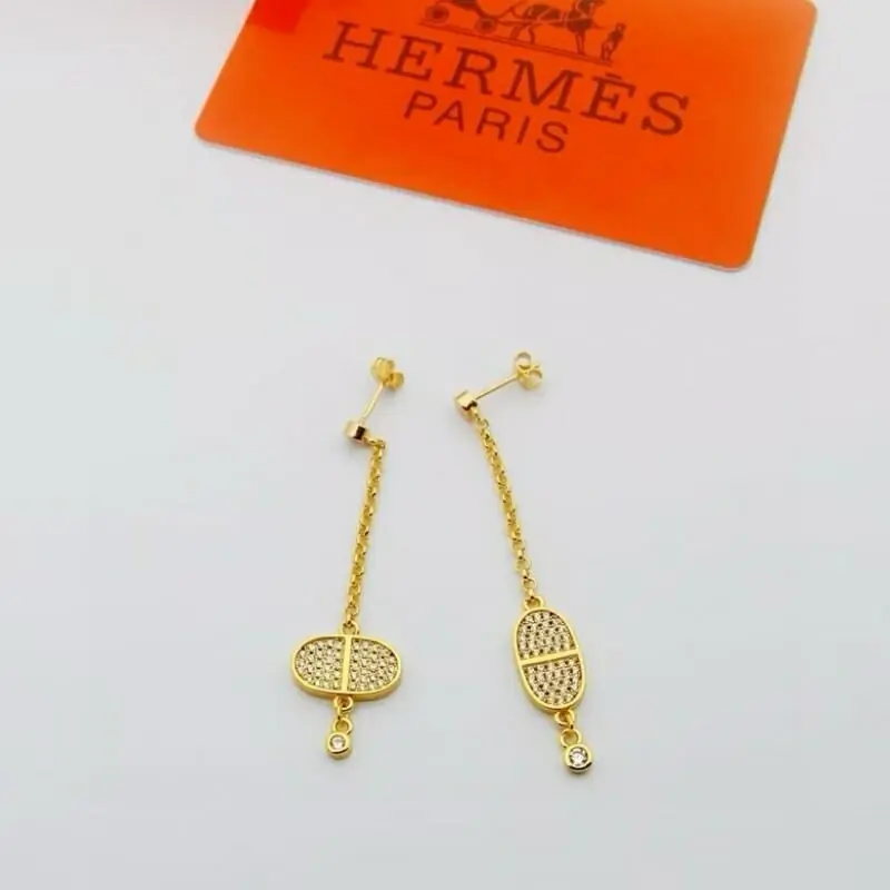 hermes boucles doreilles pour femme s_123435a